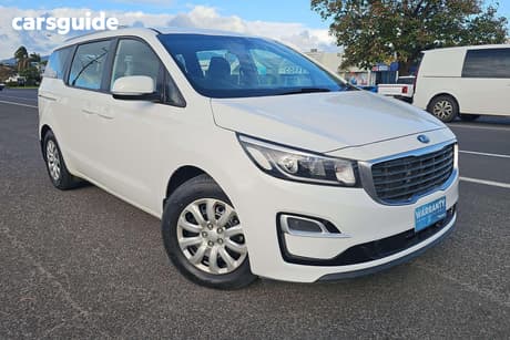 White 2020 Kia Carnival Wagon S
