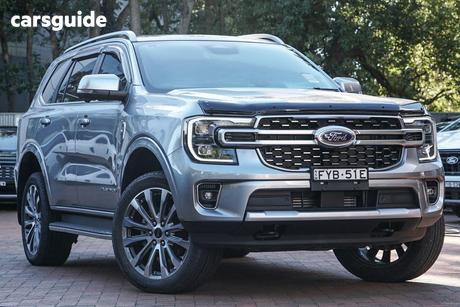 Silver 2025 Ford Everest Wagon Platinum (4Wd)