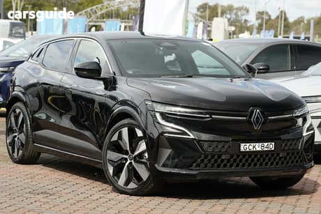 Black 2024 Renault Megane E-Tech Wagon Techno Ev60
