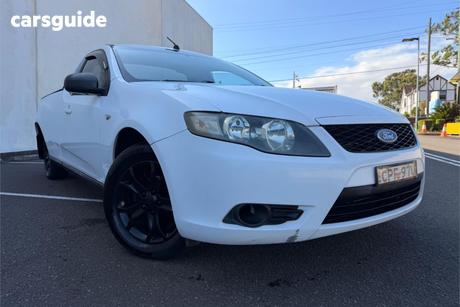 White 2009 Ford Falcon Utility (Lpg)