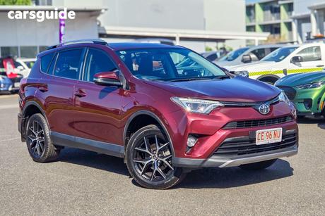 Red 2017 Toyota RAV4 Wagon Gxl (2Wd)