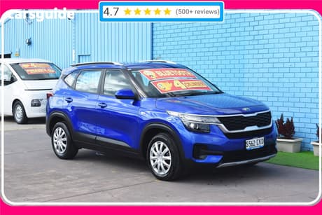 Blue 2021 Kia Seltos Wagon S (Fwd)