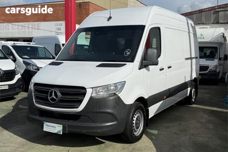 White 2021 Mercedes-Benz Sprinter Van 314Cdi Vs30 Mwb Fwd