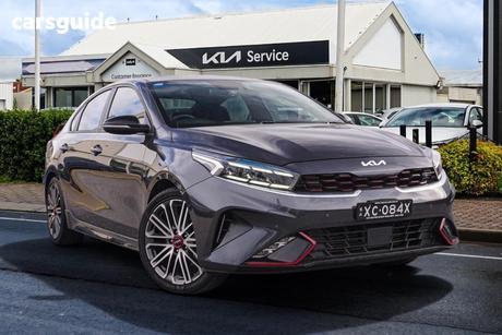 Grey 2023 Kia Cerato Sedan Gt