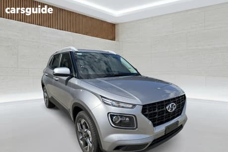 Silver 2026 Hyundai Venue Wagon Active