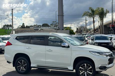 White 2018 Mitsubishi Pajero Sport Wagon Gls (4X4) 5 Seat
