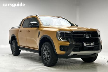 Yellow 2024 Ford Ranger Double Cab Pick Up Wildtrak 2.0 (4X4)