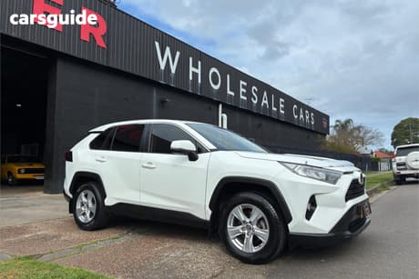 White 2020 Toyota RAV4 Wagon Gx (2Wd)