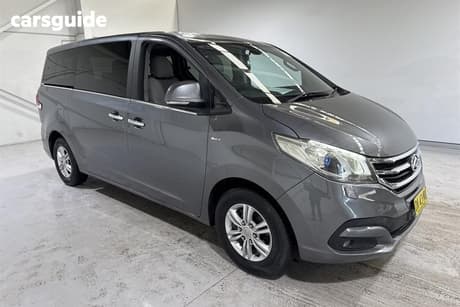Grey 2021 LDV G10 Wagon Executive (7 Seat Mpv)