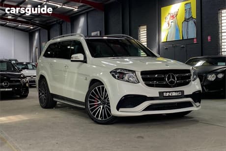 White 2018 Mercedes-Benz GLS500 Wagon 4Matic