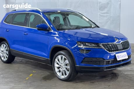 Blue 2018 Skoda Karoq Wagon 1.5 110Tsi