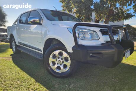 White 2012 Holden Colorado Crew Cab Pickup Ltz (4X4)