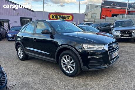 Black 2015 Audi Q3 Wagon 1.4 Tfsi (110Kw)