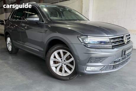 Grey 2016 Volkswagen Tiguan Wagon 162 Tsi Highline