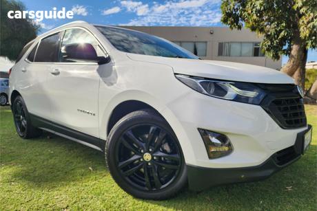 White 2020 Holden Equinox Wagon Lt Black Edition (Fwd)