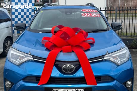 Blue 2016 Toyota RAV4 Wagon Cruiser (4X4)