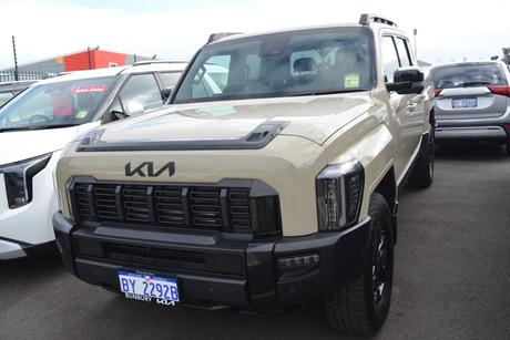 Beige 2025 Kia Tasman Double Cab Pick Up X-Pro (4X4) (0.9T) Bdy Fender