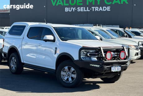 White 2022 Ford Ranger Double Cab Pick Up Xlt 2.0 (4X4)