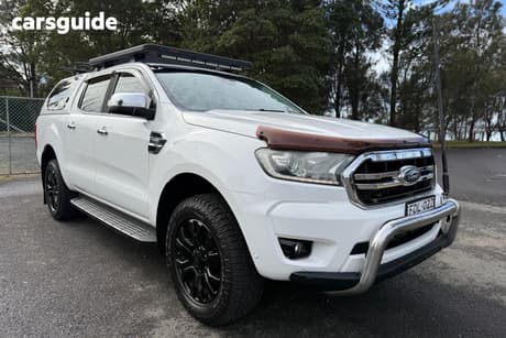 White 2019 Ford Ranger Double Cab Pick Up Xlt 3.2 (4X4)
