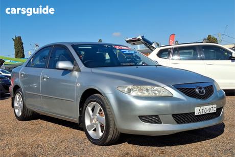 Silver 2004 Mazda 6 Wagon Classic