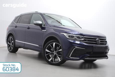 Blue 2022 Volkswagen Tiguan Wagon Allspace 147Tdi R-Line