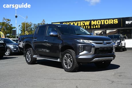Grey 2021 Mitsubishi Triton Double Cab Pick Up Gls (4X4)