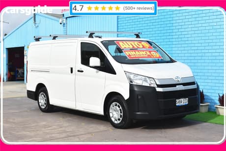 White 2020 Toyota HiAce Van Lwb Gl (Colours)