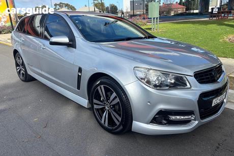 Silver 2015 Holden Commodore Sportswagon Sv6 Storm