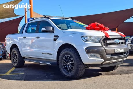 White 2017 Ford Ranger Dual Cab Pick-up Wildtrak 3.2 (4X4)