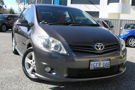 Grey 2011 Toyota Corolla Hatchback Levin Sx