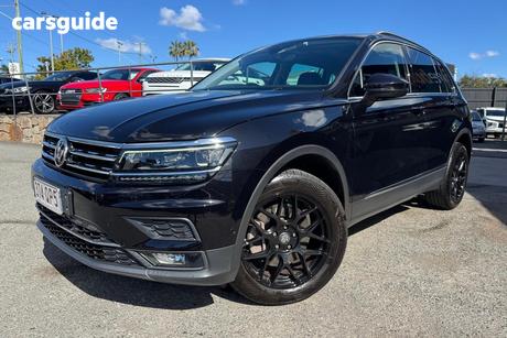 Black 2018 Volkswagen Tiguan Wagon 162 Tsi Highline