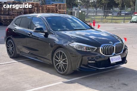 Black 2020 BMW 118I Hatchback M Sport