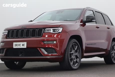 Red 2020 Jeep Grand Cherokee Wagon S-Limited