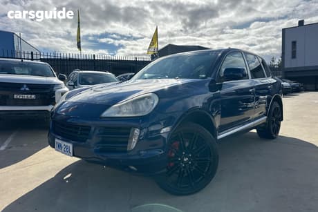 Blue 2007 Porsche Cayenne Wagon S