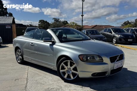 Silver 2007 Volvo C70 Convertible Le