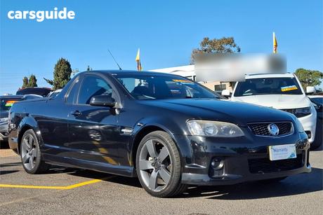 Black 2012 Holden UTE Ute Tray SV6 Z SERIES R