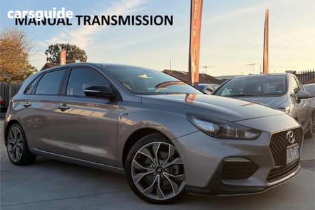 Grey 2019 Hyundai I30 Hatchback N Line