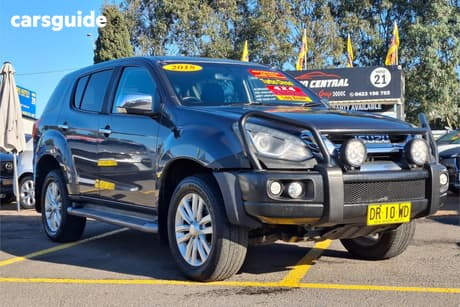 Grey 2018 Isuzu MU-X Wagon Ls-U (4X4)