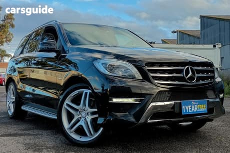 Black 2012 Mercedes-Benz ML250 Wagon Cdi Bluetec (4X4)