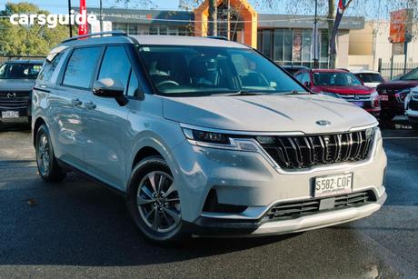 Silver 2021 Kia Carnival Wagon S