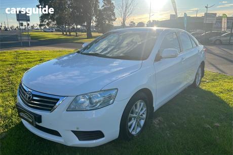 White 2010 Toyota Aurion Sedan At-X