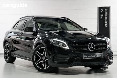 Black 2018 Mercedes-Benz GLA250 Wagon 4Matic