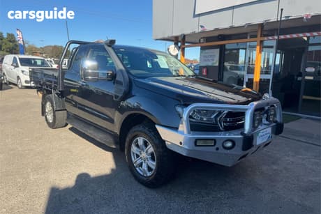 Grey 2019 Ford Ranger Super Cab Utility Xlt 3.2 (4X4)