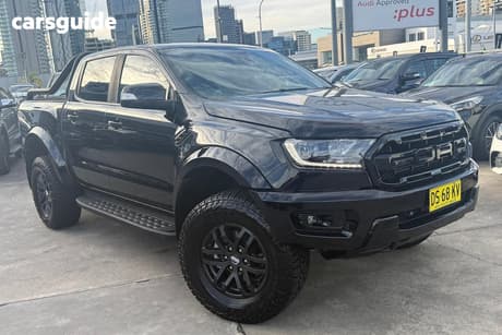 Black 2021 Ford Ranger Double Cab Pick Up Raptor 2.0 (4X4)