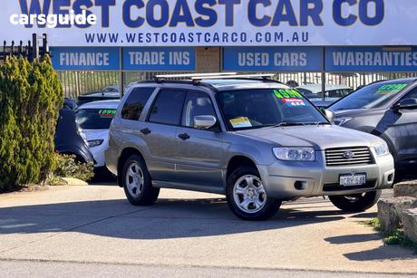 Silver 2007 Subaru Forester SUV X MY08