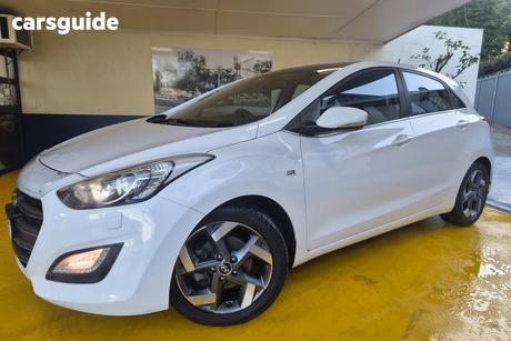 White 2016 Hyundai I30 Hatchback Sr Premium