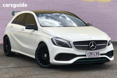 White 2016 Mercedes-Benz A250 Hatchback Motorsport Edition