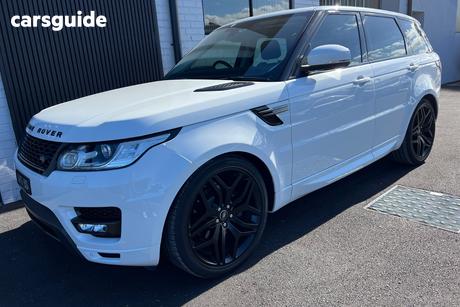 White 2016 Land Rover Range Rover Sport Wagon 3.0 Tdv6 Se