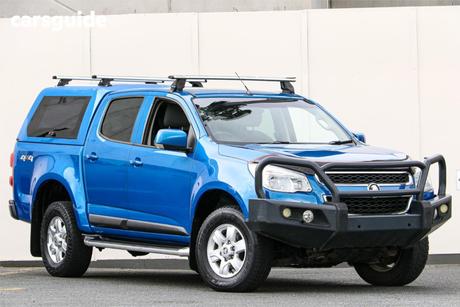Blue 2015 Holden Colorado Crew Cab Pickup Ls-X (4X4)