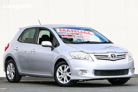 Silver 2012 Toyota Corolla Hatchback Ascent Sport